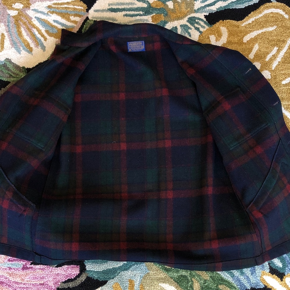 Vintage Pendleton Men's All Wool Shirt Jacket - Picture 6 of 13